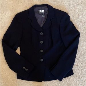 Vintage 1990 DKNY Navy blazer
